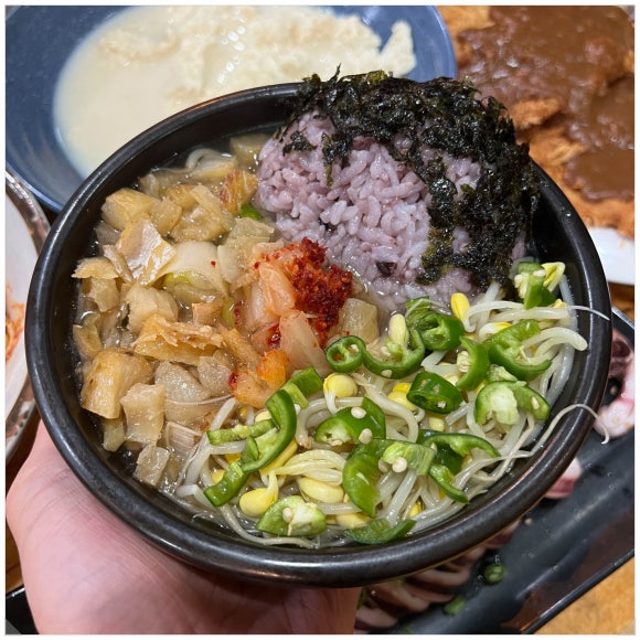 전주콩뿌리콩나물국밥 이미지