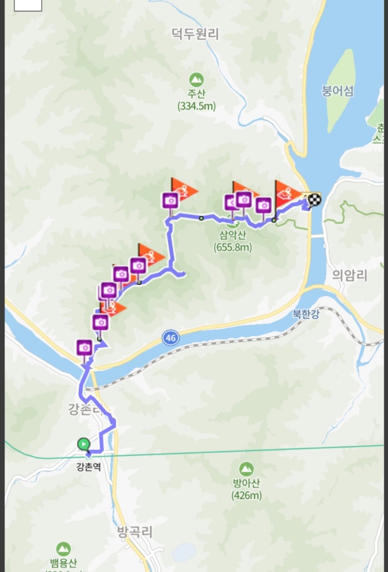 등선봉 정상 이미지