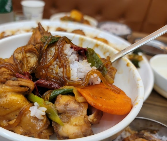 꼬끼요찜닭 이미지