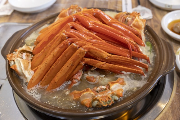 만천홍게탕 이미지