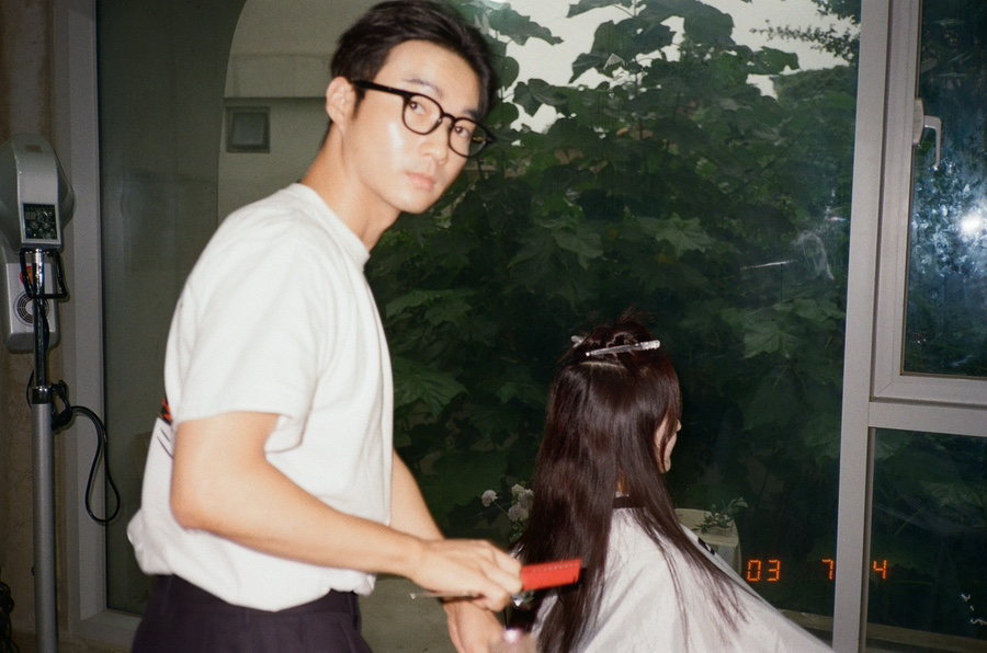우제 헤어 이미지