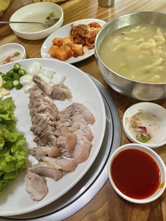 전통수제비 이미지