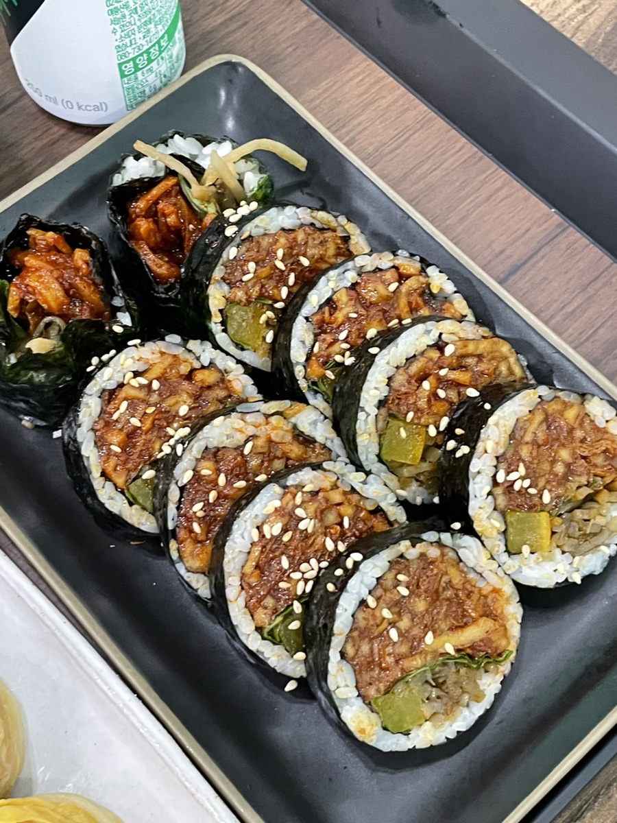 꽁다리김밥 이미지