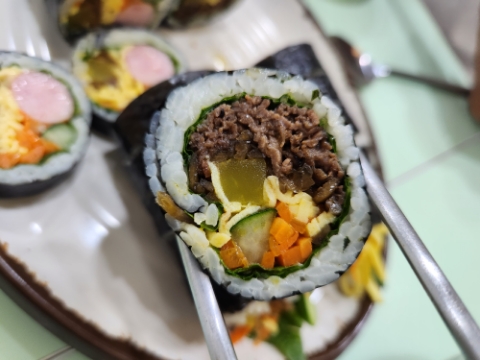 횡성김밥 이미지