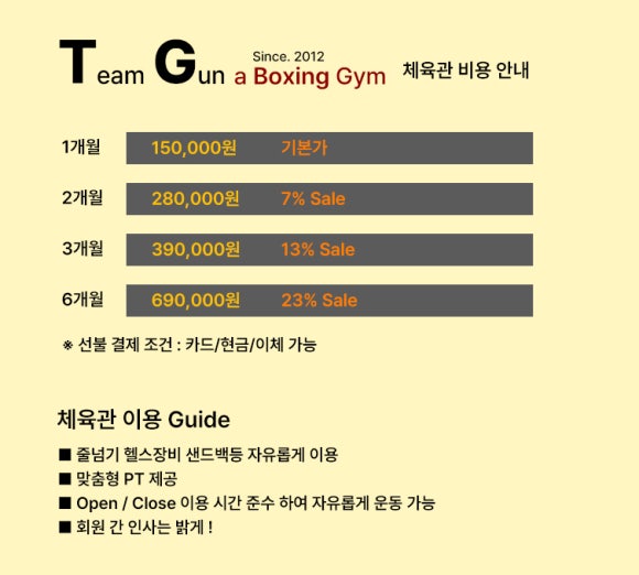 팀건복싱 이미지