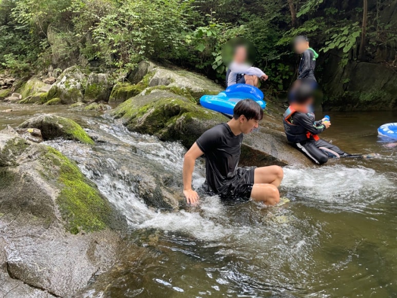 산중계곡캠핑장 이미지