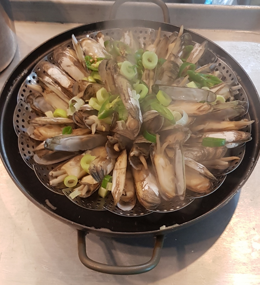 완도조개구이 이미지