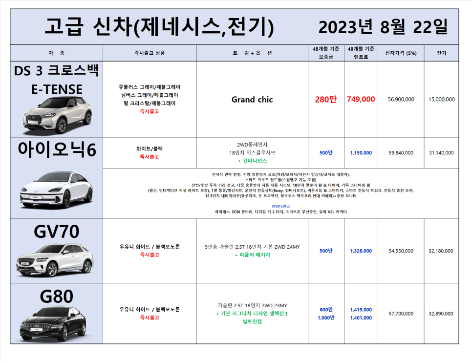 렌탈카 이미지