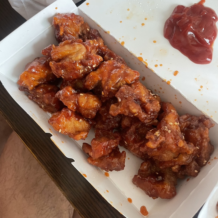 허브닭강정 사진 8