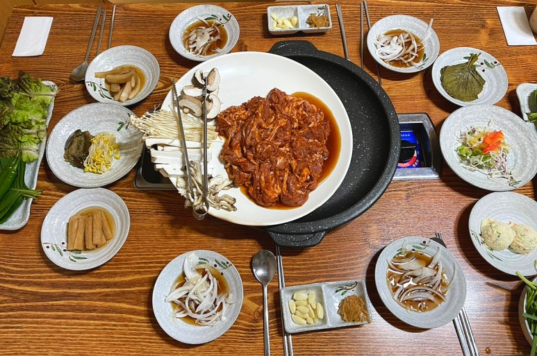다촌생오리 이미지