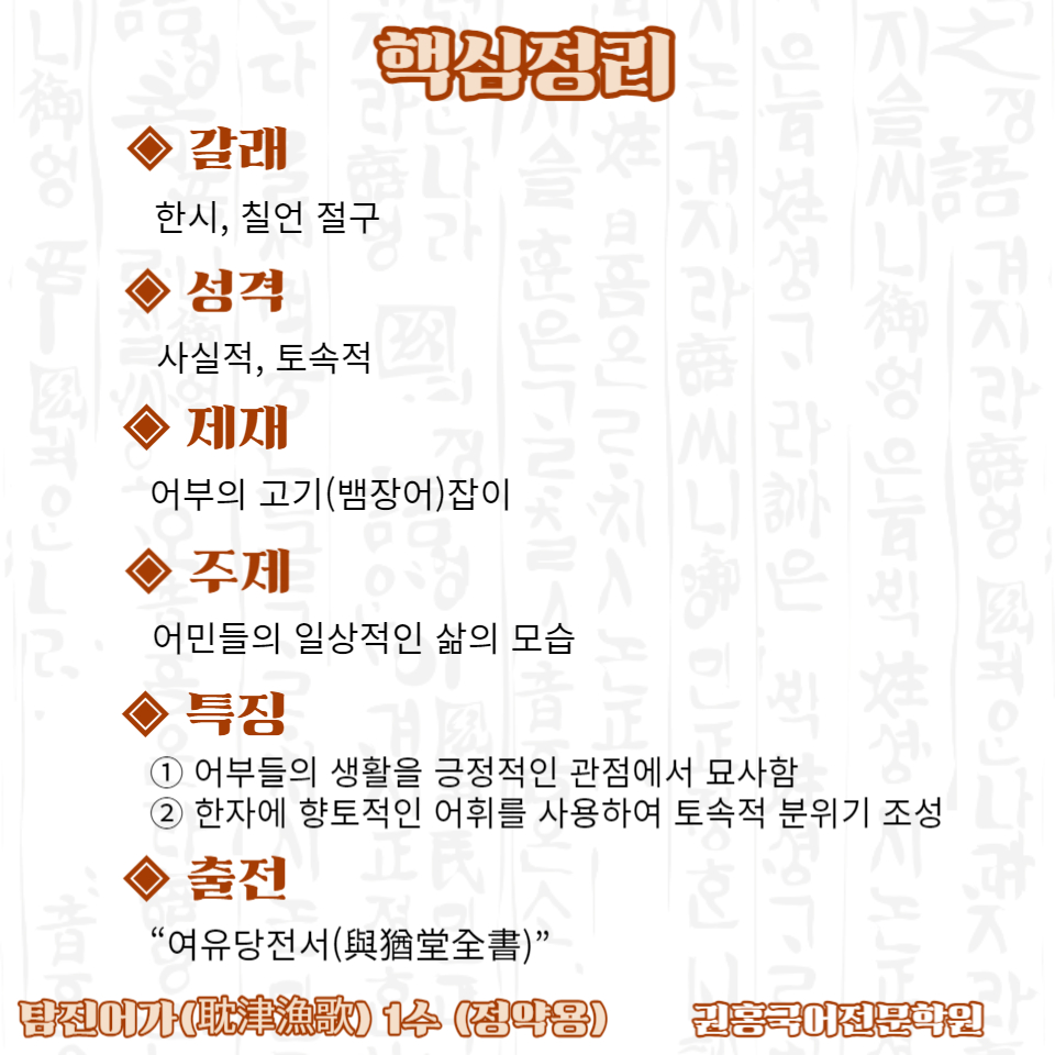 탐진어가 이미지