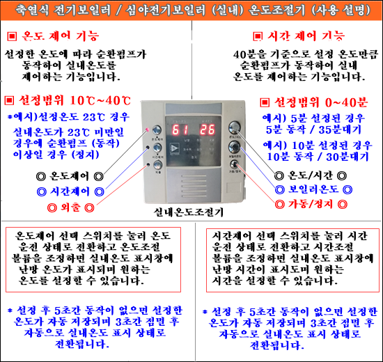 심야전기보일러A/S 이미지