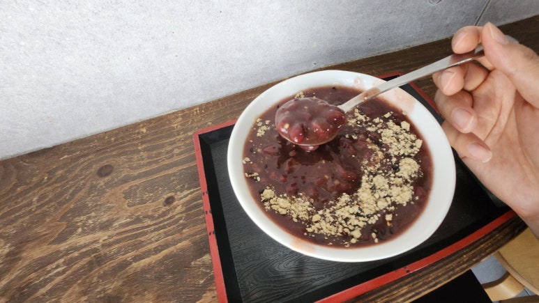 이조팥빙수 이미지