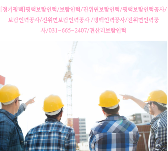 보람인력 이미지