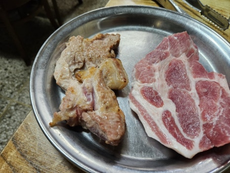 두남자 쟁반고기 이미지