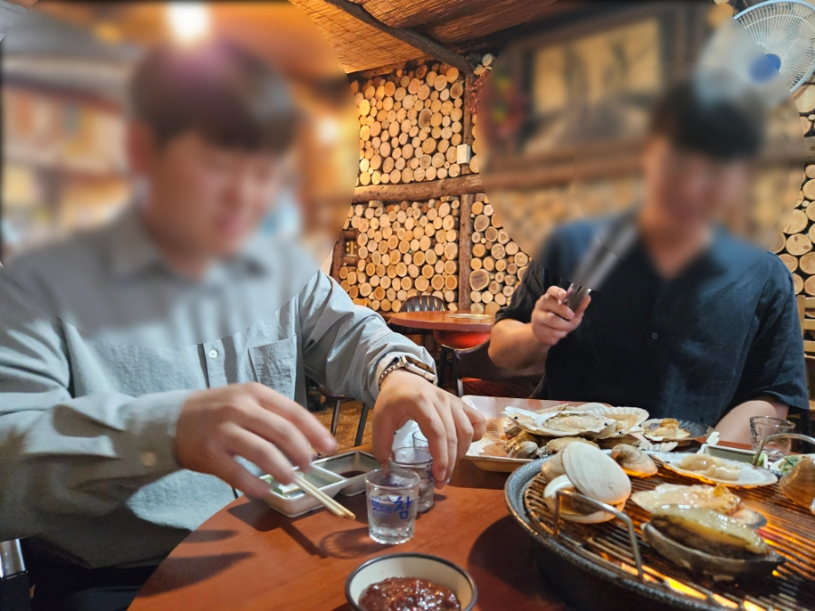 참나무조개구이 이미지