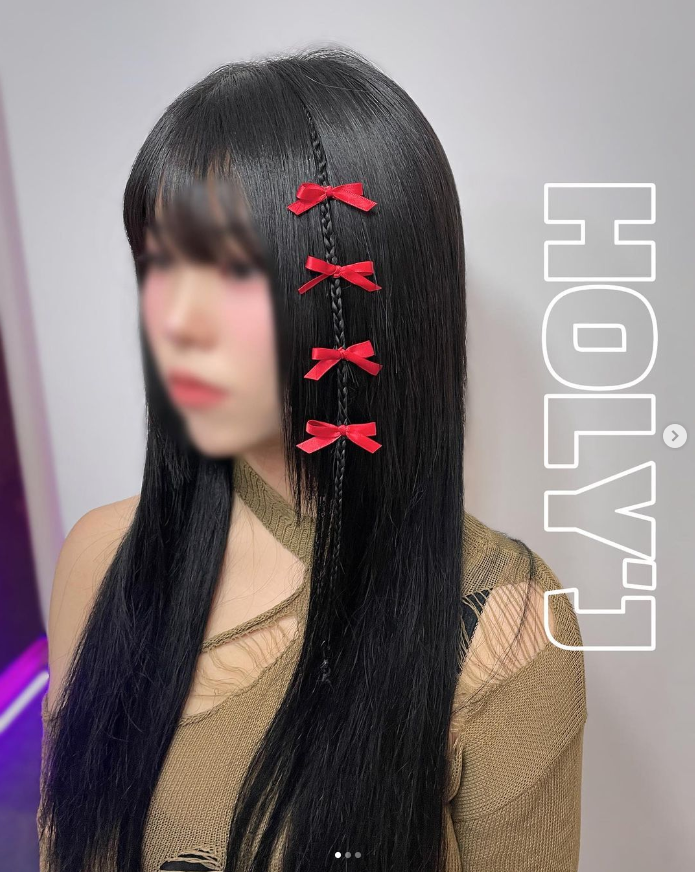 홀리제이붙임머리 이미지