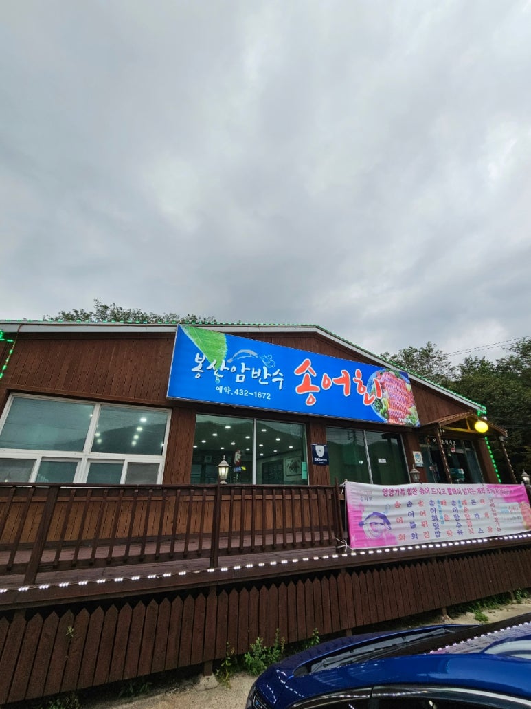 봉산암반수송어회 이미지