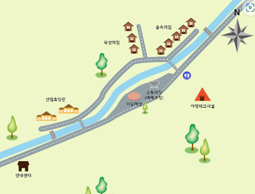 문수산 자연휴양림 야영장 이미지