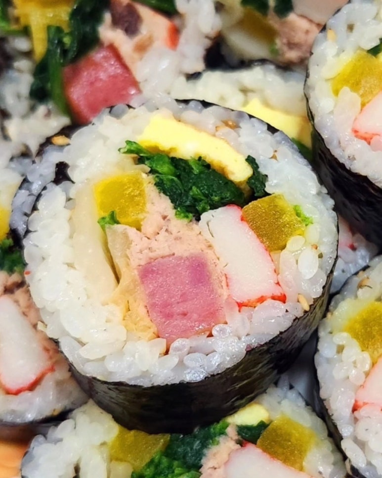 오늘은 김밥 이미지
