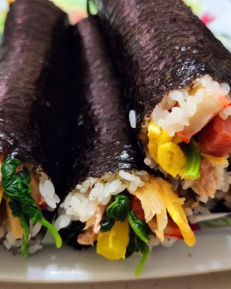 오늘은 김밥 이미지