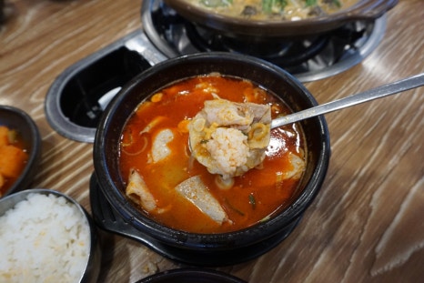 명장국밥 이미지