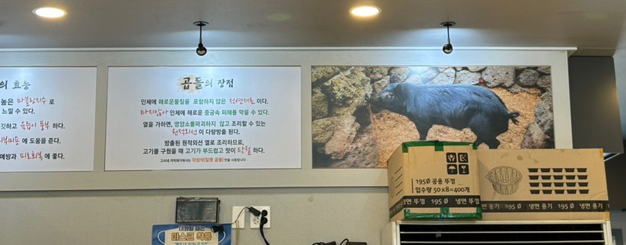 고씨네꺼먹돼지 이미지