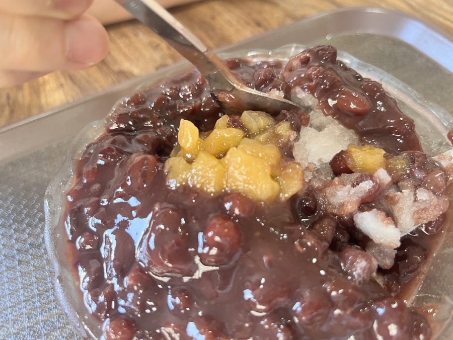 토곡팥빙수 이미지