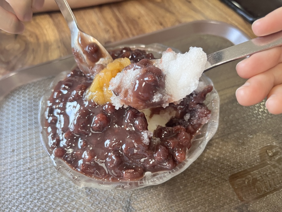 토곡팥빙수 이미지