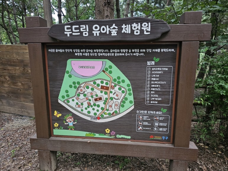 유수지공원 유아숲체험원 이미지