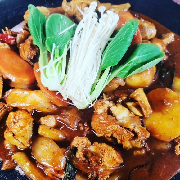 주왕산버섯백숙 이미지