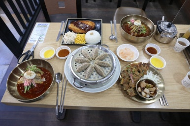 진주육전밀면 이미지