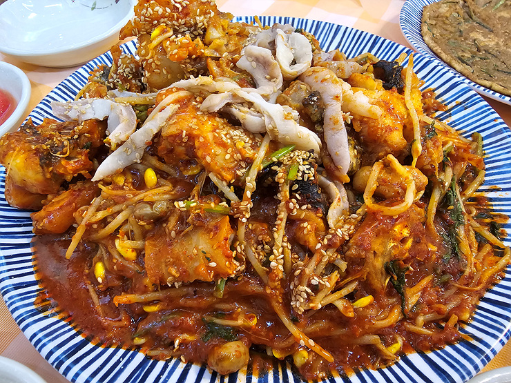 쫄깃매콤 아구찜 이미지