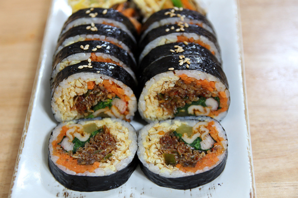 마당김밥 이미지