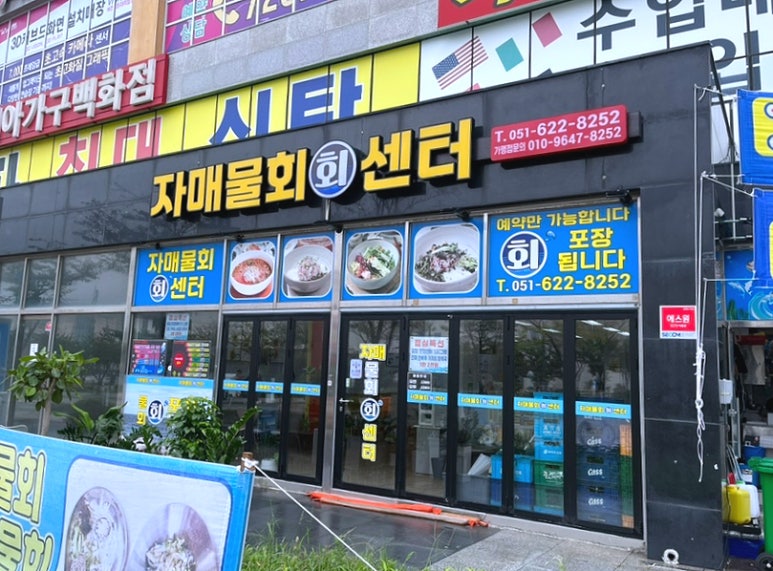자매물회 이미지