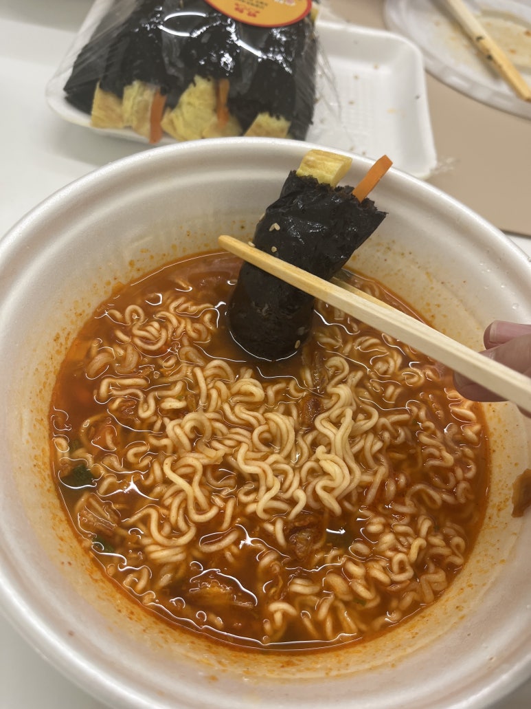 라면퐁당꼬마김밥 이미지