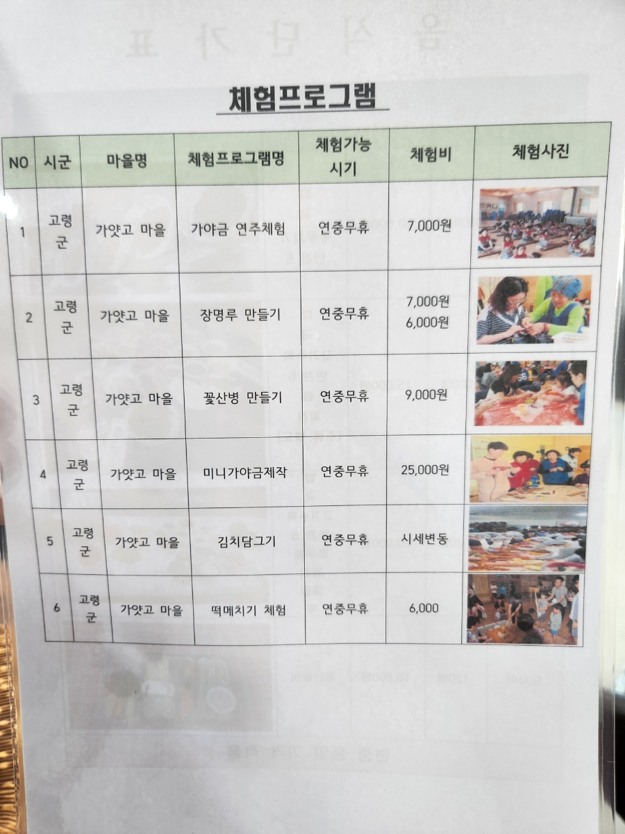 가얏고마을 이미지