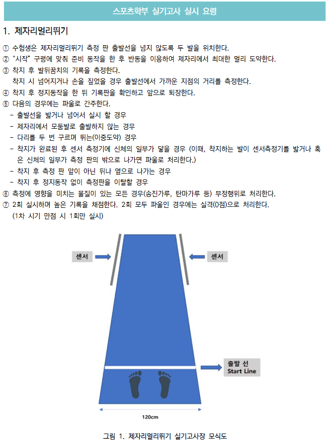 노원피스톤체대입시 이미지