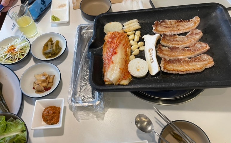 수수삼겹 이미지