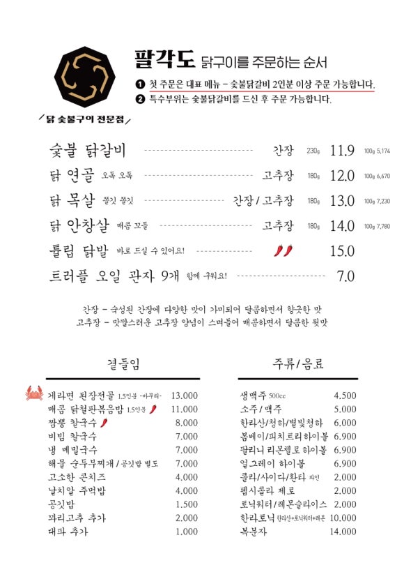 팔각도천안두정점 이미지