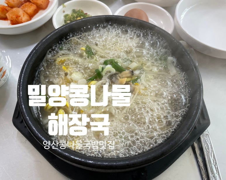 밀양콩나물해장국 이미지