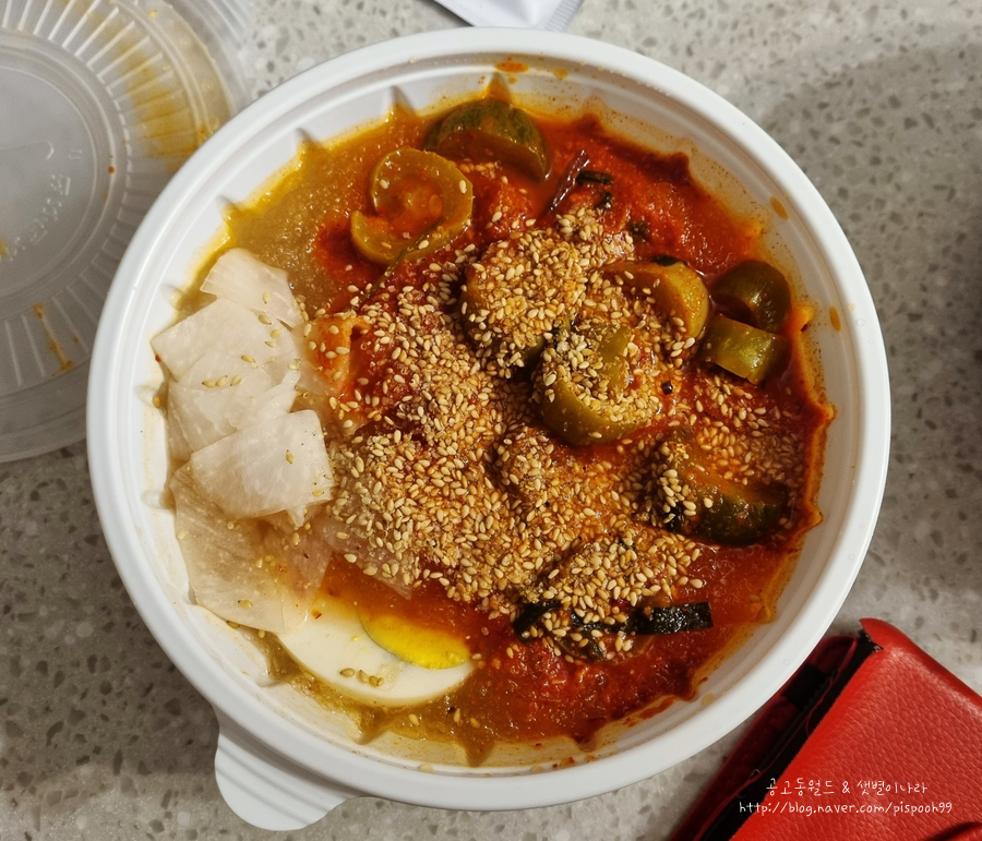 넝쿨째오이소박이냉국수 이미지