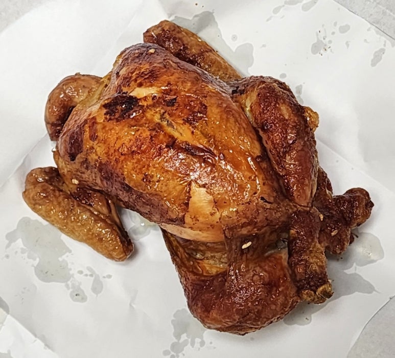 참나무숯불통닭 이미지