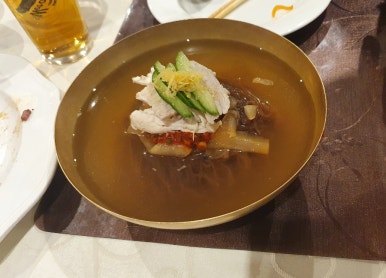 옥류관칡냉면 이미지