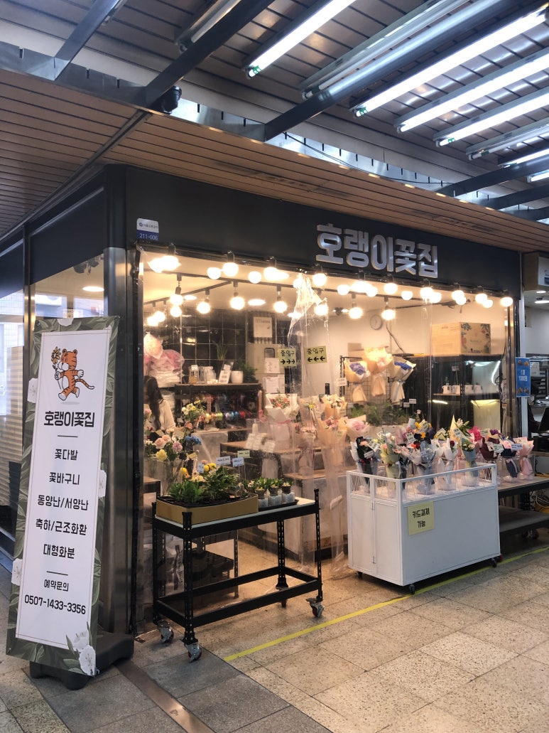 호랭이꽃집 이미지
