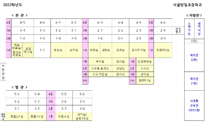 서울방일초등학교 이미지