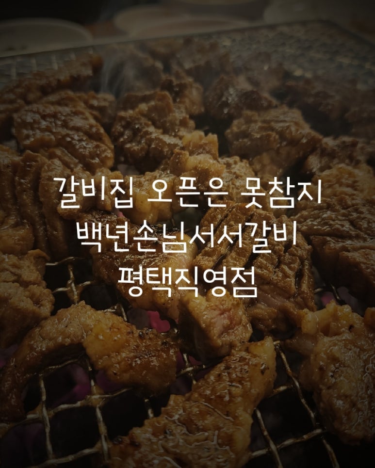 백년손님서서갈비평택 이미지