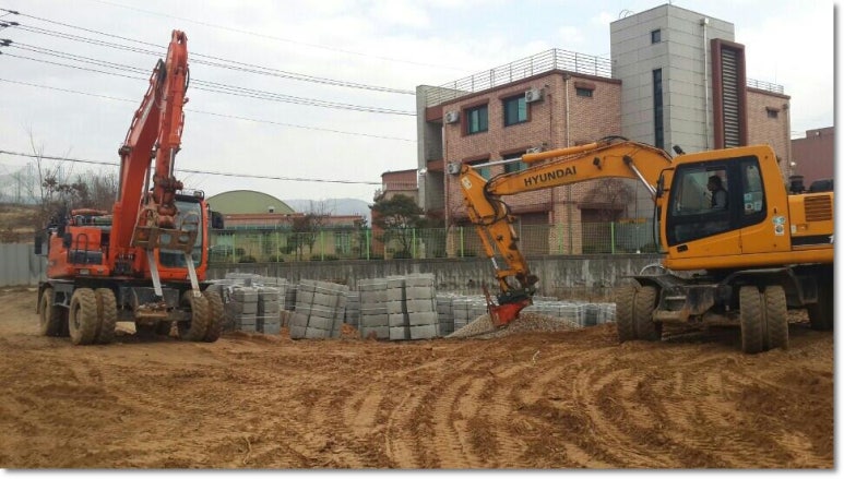 논산건설중기 이미지