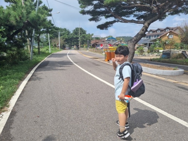 옹암해수욕장 야영장 이미지