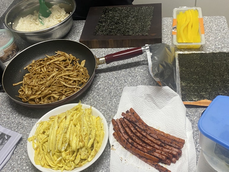 일일김밥 이미지